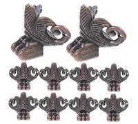iplusmile 10 Pezzi Piedi Di Mobili Retrò Protettori Del Pavimento Delle Gambe Sedia Piede Gamba Piedini Hardware Per Portagioielli Gambe Di Mobili Antichi Hardware Decorativo Lega Di Zinco