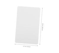 iplusmile 10 pezzi PVC Carte Membership Te Doppia Faccia Resistenti per Negozi Personalizzabili Etichette Regalo Stampabili e Durevoli