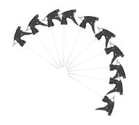 iplusmile 10 pezzi Spruzzino Nebulizzatore per Giardinaggio Ugelli Ricambio per Bottiglie Spray Design e Adatto per Annaffiare Piante e Facile da Usare e Versatile