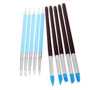 iplusmile 10 Pezzi Utensili per Modellare Argilla, Scultura e Intaglio | Artisti Professionisti e Principianti, Uso Domestico e Laboratori di Ceramica, Plastica Metallo Silicone