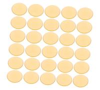 iplusmile 100 Gettoni Traslucidi da Bingo Fiches Poker per Giochi Monete Contatori per Attività Apprendimento Chip Plastica Arancione Trasparente per e Scuola
