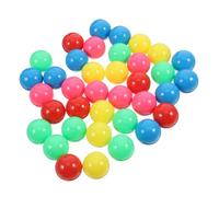 iplusmile 100 Palline Di Conteggio Palline Di Gomma Da Masticare Piscine Di Palline Biglie Combinate Per Dama Cinese Giocattoli Di Conteggio Grandi Biglie Colorate Capsule Rotonde