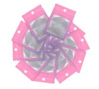 iplusmile 100 pezzi Sacchetti Autosigillanti Trasparenti Buste Riutilizzabili Impermeabili per Gioielli Bustine Multiuso per Conservazione Accessori e Piccoli Oggetti