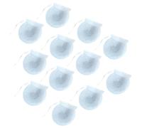 iplusmile 100 Sacchetti Filtro per Tè Rotondi Usa e Getta 75mm in Carta Bianca Coulisse per Spezie e Polveri Aromatiche Confezione da 100 Pezzi per Tisane e Profumi