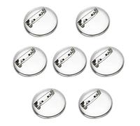 iplusmile 100pezzi Fermagli Per Spille in Accessori Per Creazione Di Base Per Spille Clip Per Distintivi Vassoi Di Base Per Cucito e Di Bigiotteria