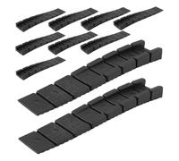 iplusmile 10pezzi Spessori Per Mobili Livellatori Per Tavoli e Sedie Cunei Livellamento Per Wc e Vasche Idromassaggio Distanziatori Per Pavimenti Irregolari Cuscinetti Bilanciamento Per