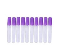 iplusmile 10pezzi Tubi Porta Aghi Trasparenti in Plastica Pp Organizer Sigillato per Cucito e Artigianato Contenitore Piccolo e Resistente per Aghi Grandi per Storage Facile e Portatile