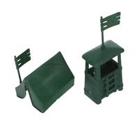 iplusmile 10Set Tende da Campo Militari Grandi per Modellismo Paesaggistico Kit Realistico per Giochi Sandbox e Decorazioni Miniature