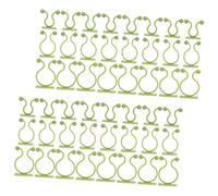 iplusmile 110 Pezzi Clip per Piante Rampicanti Multi Pareti Fissaggio Puntine e Rampicanti Clip da Giardino Invisibile in Plastica Resistente Facile Applicazione Senza Chiodi per Esterno