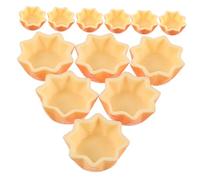 iplusmile 12 Miniature Cake Trays Realistic Simulation Cupcake Liners For Dollhouse Food Toys Creative DIY Dessert Props For Family Fun And Baking Teaching