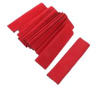 iplusmile 12 Pezzi Custodia per Ghiaccioli, Ice Pop Sleeves, Coperture Riutilizzabili in Neoprene Rosso, Resistenti All'usura, Facili da Riporre, per Tailgating e Summer Essentials