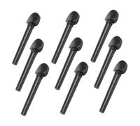 iplusmile 12 pezzi Perni di Accordatura in Ebano Nero per Oud Accessori Artigianali Durevoli e Resistenti Superficie Liscia e Lavorazione Professionale Ricambi Pratici per Strumenti Corda