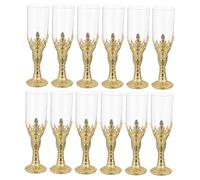 iplusmile 12 Pezzi Wedding Chalice Reusable Medieval Wine Goblets For Church Ceremonies And Party Decorations Altar Drinking Cups