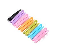 iplusmile 12pezzi Fermagli Per Colorati Trasparenza Clip Duckbill Per Donne e Ragazze Accessori Per Acconciature Multifunzionale Mollette Per
