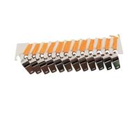 iplusmile 12pezzi Fischietti in Acciaio Corda Fischietto Del Giudice Tifoso Leggero e Resistente Per Feste e Attività