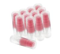 iplusmile 12pezzi Flaconi Portatili Vuoti Ricaricabili per Shampoo Lozione con Pompa e Tappo Contenitori per Liquidi da Viaggio per Cosmetici e Trucco