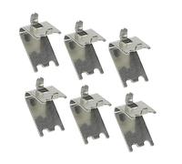 iplusmile 12pezzi Supporti Inossidabile Per Ripiani Frigorifero Clip Di Sostegno Per Congelatore e Frigorifero Facili Da Installare e Resistenti