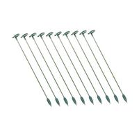 iplusmile 12pezzi Tutori per Fiori Bastoncini di Supporto per Piante in Vaso Design Ad Anello per Gambe Singole Robusti e Riutilizzabili Facile Installazione Senza Strumenti