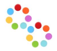 iplusmile 14 Pezzi Tappo sigillante in silicone tappo per bottiglia di vino riutilizzabile protezione del cappuccio in silicone tappi di bottiglia di soda tappo di bottiglia Gel di silice