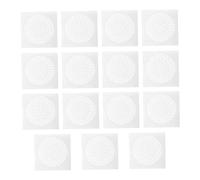 iplusmile 15 pezzi Adesivi Filtri Filtro Antiblocco per Scarico Pavimento Rete Fine Tessuto Non Tessuto per Cucina e Bagno Protezione Ecologica per Scarichi e Doccia