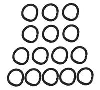 iplusmile 15pezzi Elastici Per Di Anti-danno e Morbidi Per Di Cavallo Nastri Elastici Senza Cuciture Adatti Donne Ragazze e Uomini