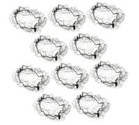 iplusmile 15pezzi Retine Per in Miniatura Trasparenti Per Bambole Cappucci Elasticizzati Per Parrucche Per Styling Fai Te Per Conservare e Trasportare Parrucche Per Facile Organizzazione