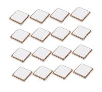 iplusmile 16 Pezzi Pattini Antiscivolo Non Slip Piede Pad Non Per Mobili Gamba Piazza Mobilia Metter Il Fondo a Tappetino Inferiore Per Gambe Mobili Puntine Per Mobili Plastica Grigio Chiaro