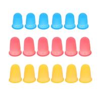 iplusmile 18 Pollici Protezioni Dita Silicone Riutilizzabili per Ufficio e Hobby Coprindici Antiscivolo per Scrittura Cucito Lavori Manuali e Colla Calda