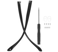 iplusmile 1paio Gambe Per Occhiali Sostituzione Facile e Leggera Design Antiscivolo Adatte Tutti Tipi Di Montature Compatibili Con Naselli Di Lucido