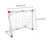 iplusmile 1Set Calcio Portatile per Rete Pieghevole per Attività All Sportivo Resistente Agenti Atmosferici per Spiaggia e