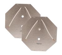 iplusmile 1Set Piastra Riscaldante Mica per Macchina Waffle Accessori per Cialde Facile Installazione e Pulizia Materiale Resistente Distribuzione Uniforme del Compatibile