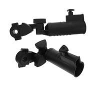 iplusmile 2 Ombrelli Golf Cart Regolabile Supporto per Carrelli Passeggini Sedie Rotelle e Sedie Spiaggia Accessorio e Portatile per Protezione