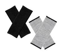 iplusmile 2 Paia Manicotti Antitaglio per Avambracci Protezione Contusioni e Tagli Resistenti Forature e Calore per Cucina Giardinaggio Saldatura Uomo Donna