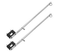 iplusmile 2 Pezzi Asta Bandiera Barca in Acciaio Inossidabile Kit Montaggio Marina Resistente alla Corrosione per Aste Adatto Yacht e Barche da Pesca