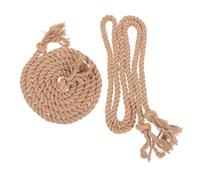 iplusmile 2 pezzi Cintura in Juta Intrecciata con Nappine Cintura Decorativa Stile Medievale per Ragazze e Donne per Abiti e Pantaloni