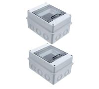 iplusmile 2 pezzi Distribuzione Elettrica con Trasparente Giunzione per Veicoli Elettrici Protezione da per Stazioni Facile Monitoraggio e Operazione