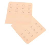 iplusmile 2 pezzi Estensori per Reggiseno con File e Ganci Prolunghe Poliestere per Aumentare Comfort e Taglia Accessori Reggiseno Elasticizzati per