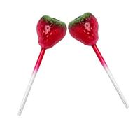 iplusmile 2 Pezzi Globetti Autoirriganti Forma Fragola in Vetro Grandi Palline per Innaffiare Piante da e Esterno Idrico Automatico per Fioriere