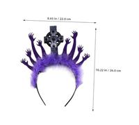 iplusmile 2 Pezzi Halloween Zombie Hand Headband in And Sturdy Plastic Graveyard Tombstone Hair Accessories For Masquerade Cosplay Party
