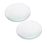 iplusmile 2 pezzi Lenti Biconvesse in Vetro Ottico da Diametro e Focale per Esperimenti Scientifici e Didattica Scolastica Strumenti Resistenti e Facili da Usare per Laboratori e Lezioni