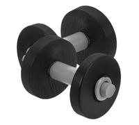 iplusmile 2 pezzi Mini Manubri Decorativi Realistici per Casa delle Bambole Miniature Palestra Portatili e Compatte per Diorami e Progetti Te