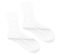 iplusmile 2 Pezzi Modelli Esposizione Calzini Acrilici Trasparenti Bloccanti per Maglia Calze Regolabili per DIY e Tricotin Strumenti per Mantenere Forma e Piedi Accessori Resistenti per