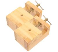 iplusmile 2 pezzi Morsetto per Intaglio in Legno Vite in Legno Resistente per Falegnameria Strumento Portatile per Incisione Sigilli per Studenti e Principianti Arte della Scultura