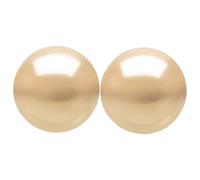 iplusmile 2 pezzi Palline in Ottone Sferette Portatili per Fitness Mani Sollievo Tensione e Stress Design Compatto e Resistente