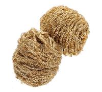 iplusmile 2 pezzi Palline Rame per Pulizia Punta Saldatore Sfere Resistenti Alte Temperature per Rimuovere Residui Saldatura Pulitore per Punta Ferro da Saldare Uso Facile e Duraturo