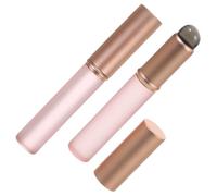 iplusmile 2 pezzi Pennelli Labbra con Protezione Applicatori Rossetto e Lip Gloss Portatili Design Ergonomico per Trucco Preciso e Sfumato Pennelli Resistenti e Delicati per Rossetto
