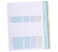 iplusmile 2 pezzi Planner Settimanale Portatile To-do List Non Datata con Pagine Interne Spesse Blocco Note Memo Strappabile per Studenti e Uso Quotidiano
