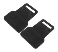 iplusmile 2 Pezzi Protezione Pedana Acciaio Inossidabile con Rivestimento in Antiscivolo e Antigraffio Compatibile con Suv Auto e Camion Installazione Facile
