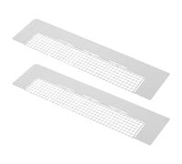 iplusmile 2 Pezzi Righello Guida per Arte Diamantata in Acciaio Inox, 216 | Allineamento Efficiente, Antiaderente e Portatile, Adatto a Strass e Diamanti Rotondi, per Principianti Esperti