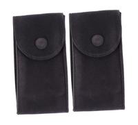 iplusmile 2 pezzi Sacchetti Protettivi per Orologi da in Vellutato Custodia Portatile per Orologi e Pratica Organizzatrice per Orologio e Donna